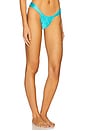 view 3 of 5 Livi Reversible Bikini Bottom in Agua