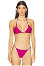 view 2 of 5 Blair Reversible Bikini Top in Grape