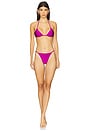 view 5 of 5 Bella Reversible Bikini Bottom in Grape