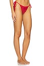 view 3 of 5 Delilah Bikini Bottom in Rosy