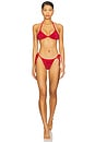 view 5 of 5 Delilah Bikini Bottom in Rosy