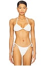 view 1 of 6 Gypsy Bikini Top in Bianco