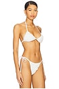 view 3 of 6 Gypsy Bikini Top in Bianco