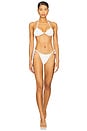 view 5 of 6 Delilah Bikini Bottom in Bianco