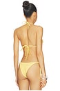 view 3 of 5 GYPSY ビキニトップ in Lemon Drop