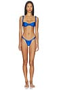 view 4 of 4 Margot Bikini Top in Sapphire
