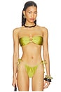 view 1 of 5 Bailey Pistachio Reversible Bandeau in Pistachio
