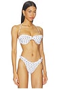 view 3 of 6 Polly Coco Reversible Underwire Top in Coco