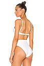 view 3 of 4 Livinia Bikini Top in White