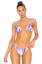 view 1 of 4 Marley Bikini Top in Purple Tie Dye