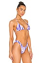 view 2 of 4 Marley Bikini Top in Purple Tie Dye
