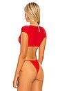 view 3 of 4 Indie Bikini Top in Red