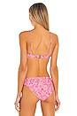view 3 of 4 Sienna Bikini Top in Pink Paisley