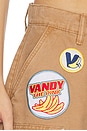 view 6 of 6 Patched Canvas Shorts in Tan