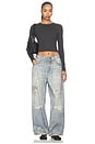 view 5 of 6 Trompe L'oeil Jeans in Multi