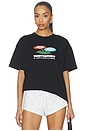 view 1 of 4 Two Flower Tee in Black