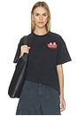view 2 of 4 Tシャツ in Black