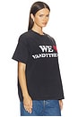 view 2 of 4 We Love VTP Tee in Washed Black