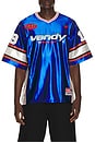view 1 of 5 Cherry Football Jersey in Blue