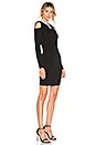 view 2 of 3 Cutout Dress in Black