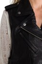 view 6 of 6 Castor Classic Leather Vest in Black