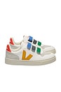 view 1 of 3 Junior Small V-10 Sneaker in Multico-extra-white Ouro