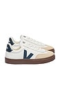 view 1 of 3 Junior Small Volley Sneaker in White Nautico Bark
