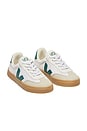 view 2 of 5 Junior Small Volley Sneaker in White Brittany Natural