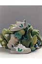view 5 of 5 Junior V-12 Sneaker in White, Multicolor & Clay