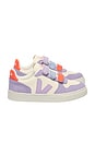 view 1 of 3 Kids Small V-10 Sneaker in Cashew Multicolor Orchid