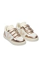 view 2 of 3 Kids Small V-90 Sneaker in White Sable Bronze