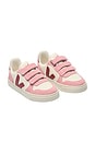 view 2 of 4 Kids Small V-10 Sneakers in Pure, Marsala & Mary