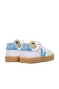 view 3 of 5 Junior Small Volley Sneaker in White Aqua