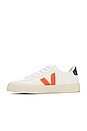 view 5 of 6 ZAPATILLA DEPORTIVA CAMPO in Extra White, Orange, & Fluo Cobalt