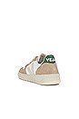 view 3 of 6 V-10 Sneaker in Extra White & Sahara Emeraude