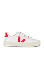 view 1 of 6 Recife Sneaker in Extra White & Rose Fluo