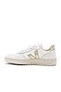 view 5 of 6 V-10 Sneaker in White & Gold
