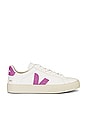 view 1 of 6 Campo Sneaker in Extra White & Mulberry