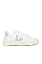 view 1 of 6 V-12 Sneaker in Extra White & Light Grey