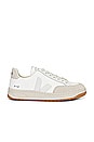 view 1 of 6 V-12 Sneaker in White & Natural
