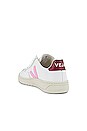 view 3 of 6 V-12 Sneaker in Extra White & Guimauve & Marsala