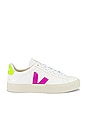 view 1 of 2 SNEAKERS CAMPO in Extra White & Ultraviolet & Jaune-Fluo