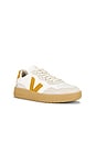 view 2 of 6 V-90 Sneaker in Extra White Toscane Natural
