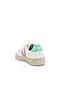 view 3 of 6 V-12 Sneaker in Extra White, Parme & Turquoise