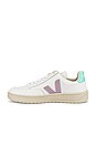 view 5 of 6 V-12 Sneaker in Extra White, Parme & Turquoise