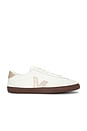view 1 of 6 Volley Sneaker in White, Platine & Bark