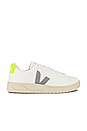 view 1 of 6 SNEAKERS URCA in White, Oxford Grey & Jaune Fluo