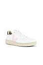 view 2 of 6 V-10 Sneaker in White, Petale & Black