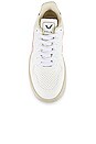 view 4 of 6 V-10 Sneaker in White, Petale & Black