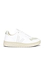 view 1 of 6 SNEAKERS V-10 in Full White & Natural